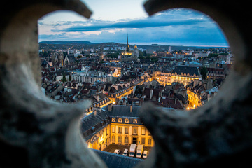 Vue de Dijon depuis la cathédrale