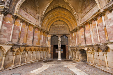 Tympan de l'église d'Epinal