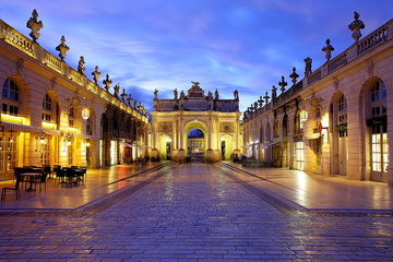 Place dans le centre de Nancy